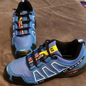 Aspeed Kids Sneakers in Blue and Black